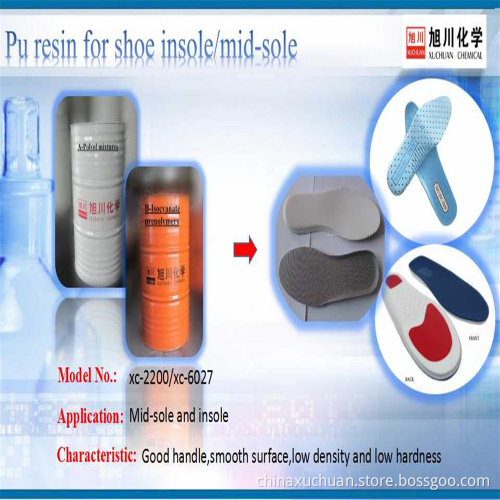 PU resin for insole better leading professional manufacturer in China